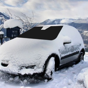 [더쎈] 차량용 겨울 성에 방지커버&amp;사계절 햇빛 가리개