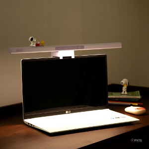 [로이체] 피너츠 스누피 모니터 램프 LED 모니터조명 노트북조명 피규어 포함