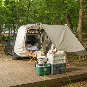[벤딕트] 차박 텐트 쉘터 도킹 차량용 V1_S